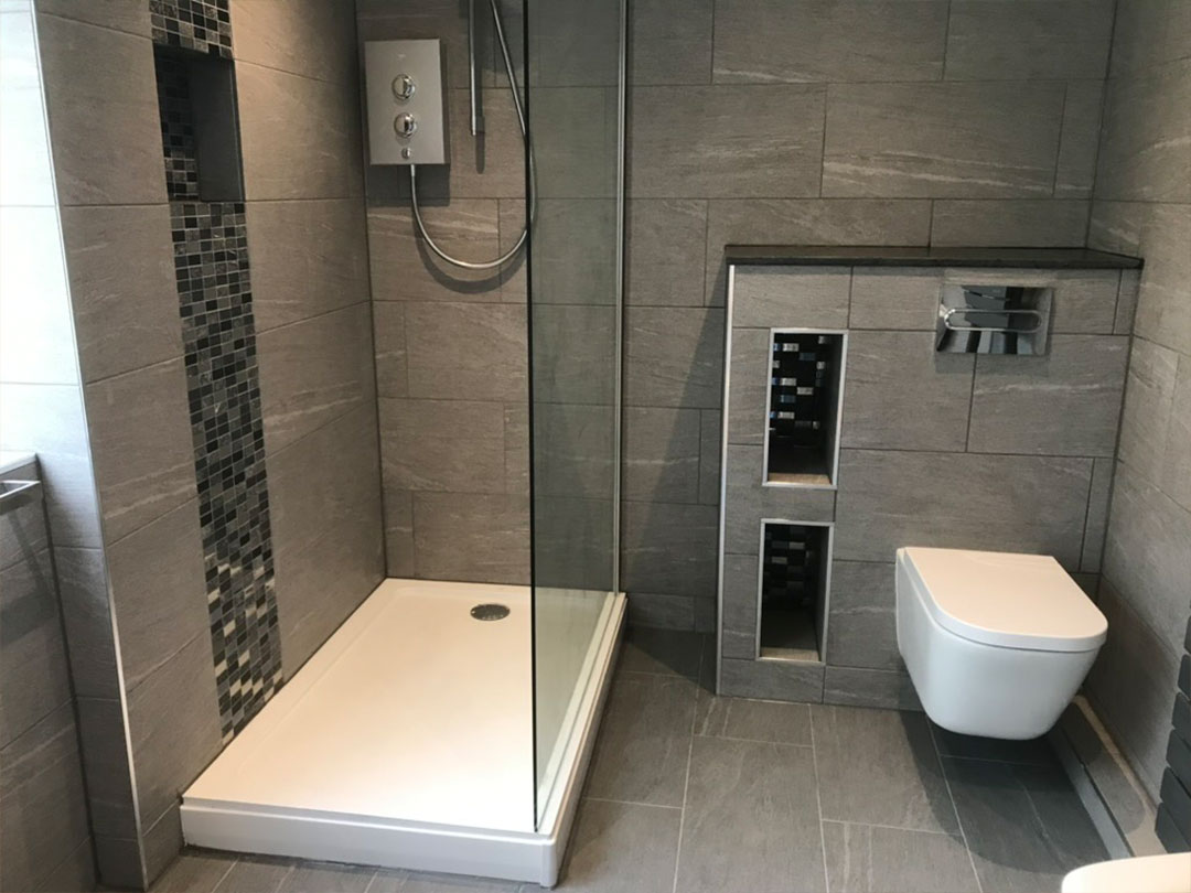 walk in shower