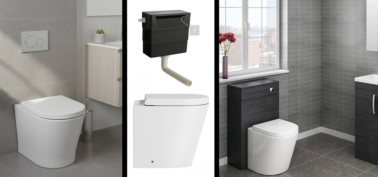 back to wall concealed toilets